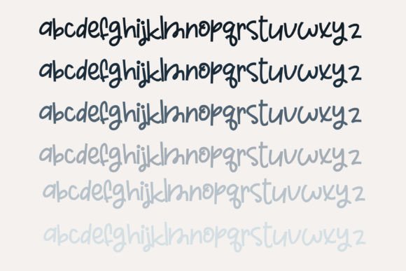Harumph Font PNG with transparent background - Preview 4