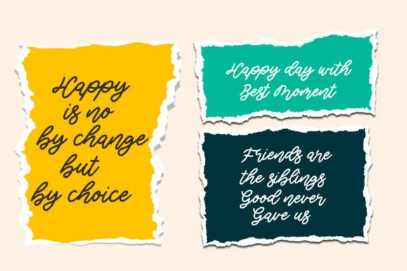 Hey Moon Font PNG with transparent background - Preview 2