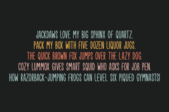 Intentness Font - Preview 2