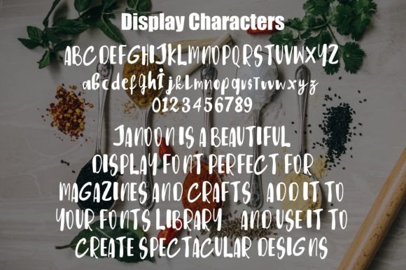 Janaan Font - Preview 2