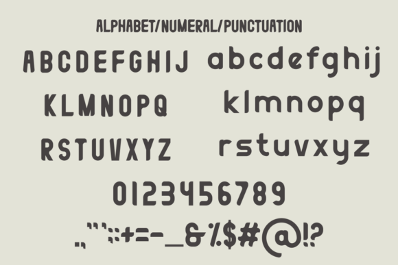 Lapulap Font font preview - 1