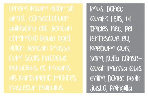 Main Thing Font PNG with transparent background - Preview 3