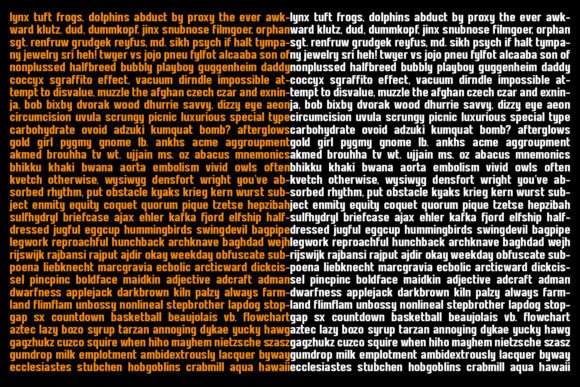 Moblick Font PNG with transparent background - Preview 4