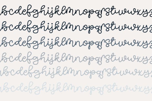 Monkey Bone Font PNG with transparent background - Preview 4