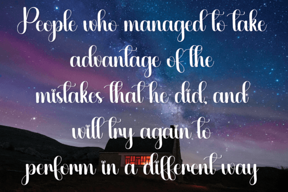 Perennial Font PNG with transparent background - Preview 5