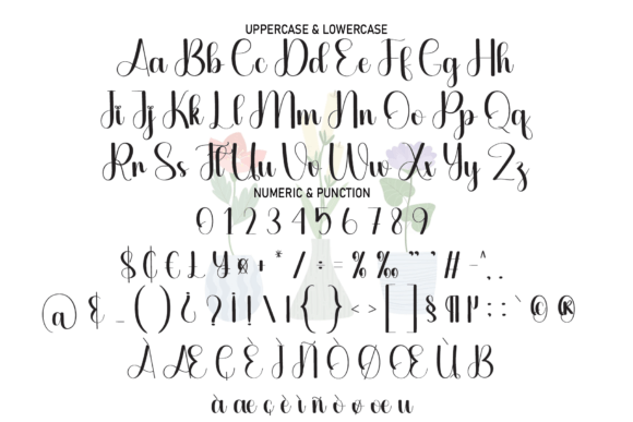 Perennial Font PNG with transparent background - Preview 6