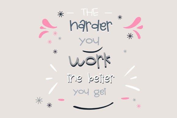 Razzmatazz Font PNG with transparent background - Preview 2