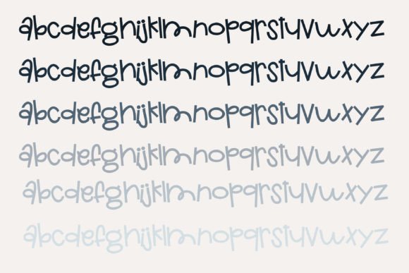 Razzmatazz Font PNG with transparent background - Preview 4