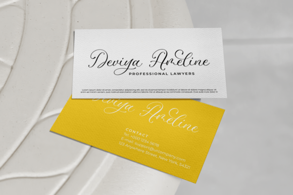 Renadevia Font PNG with transparent background - Preview 4