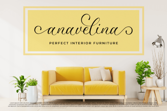 Renadevia Font PNG with transparent background - Preview 5
