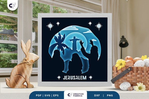 Easter 3D SVG Cut Files for Paper Crafts - Creative Fabrica