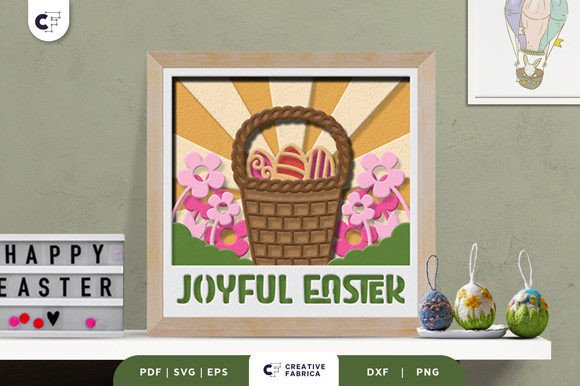 Easter 3D SVG Cut Files for Paper Crafts - Creative Fabrica