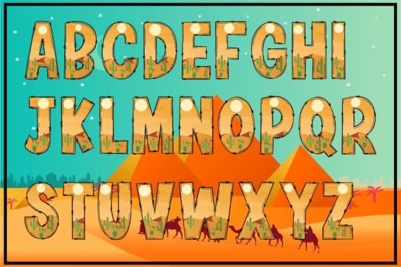 Desert Font - Preview 1