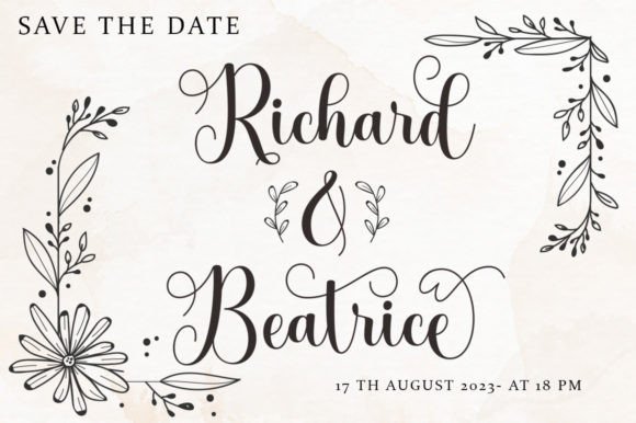 Anteria Script Font - Preview 2