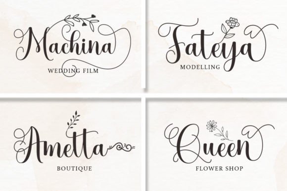 Anteria Script Font - Preview 4