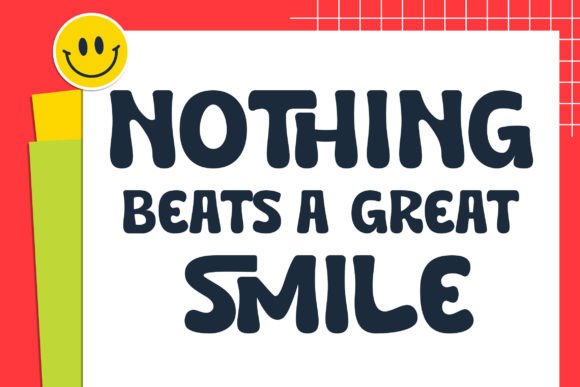 Brave Smile Font - Preview 1