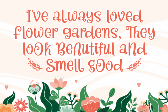 Bright Garden Font - Preview 1