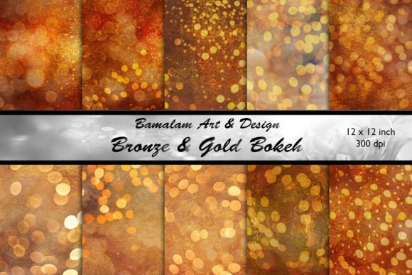 Bronze & Gold Bokeh