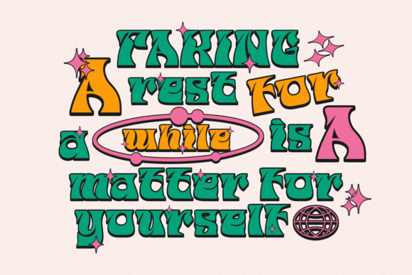 Centure Display Font - Preview 3