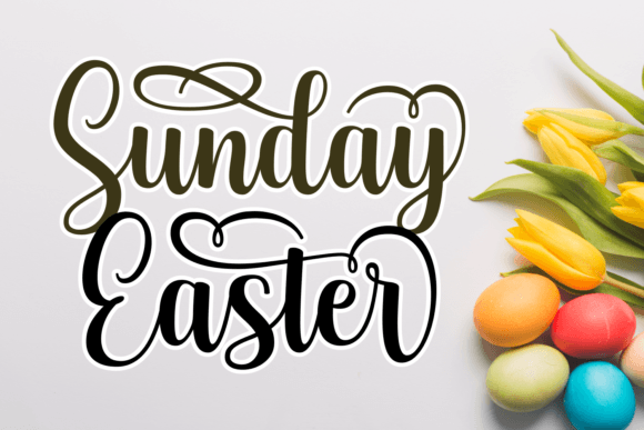 Creative Easter Font - Preview 1