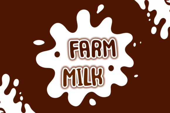 Enjoy Chocolate Font PNG with transparent background - Preview 2
