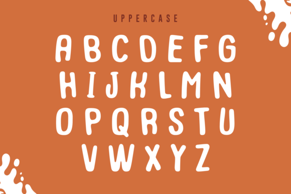 Enjoy Chocolate Font PNG with transparent background - Preview 3