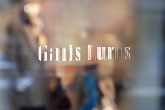 Garis Lurus Font - Preview 1
