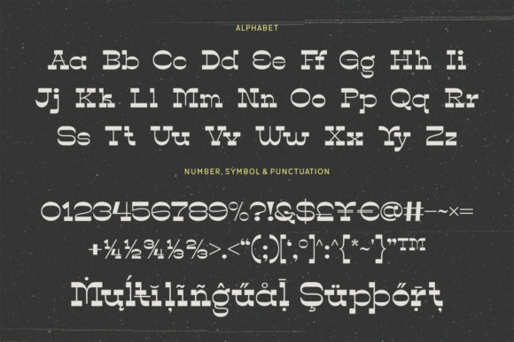 Pines Country Font font preview - 5