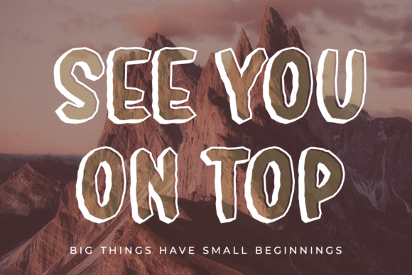 Rocky Hilton Font PNG with transparent background - Preview 4