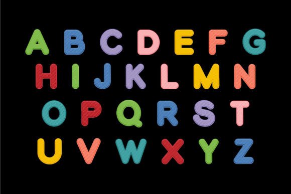 Smart Kids Font PNG with transparent background - Preview 1