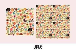 Spring Repeating Background Pattern Graphic by Designs by Danielle FL ...