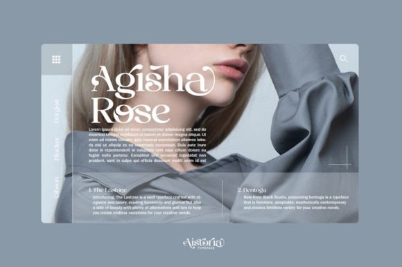 Aistoria Font - Preview 1