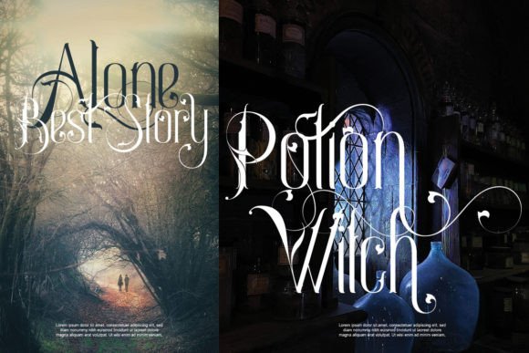 Alens Heny Font - Preview 1