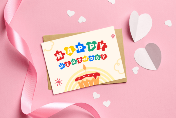 Autism Love Font - Preview 3