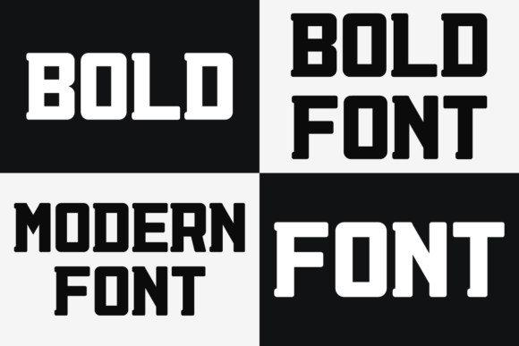 Black Gonster Font - Preview 2