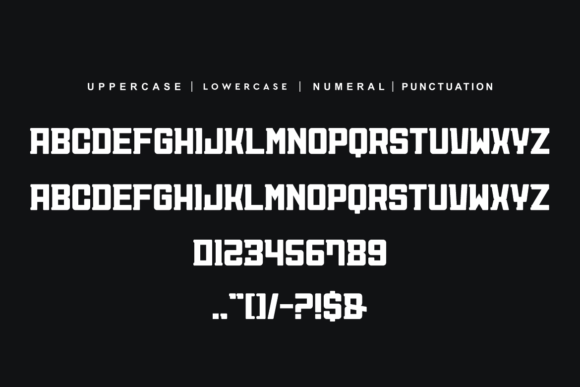 Black Gonster Font - Preview 3