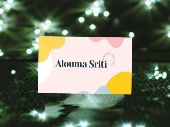 Business Card Grafik Visitenkarten Von Alouma Sriti