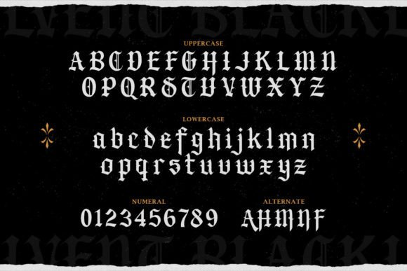 Calvent Font - Preview 1