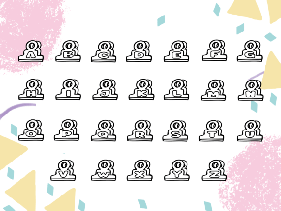 Clip Doodles Font - Preview 1