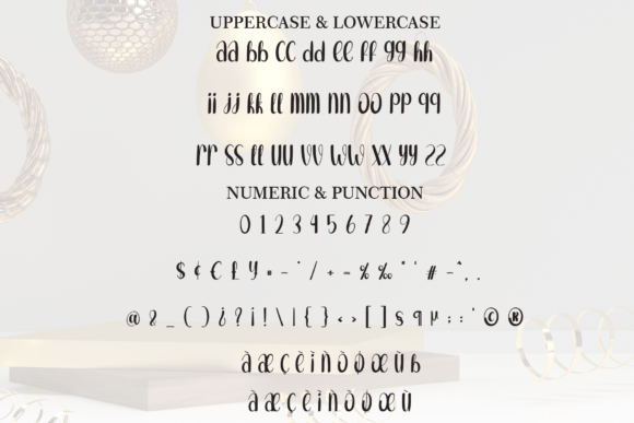 Easter Display Font PNG with transparent background - Preview 6