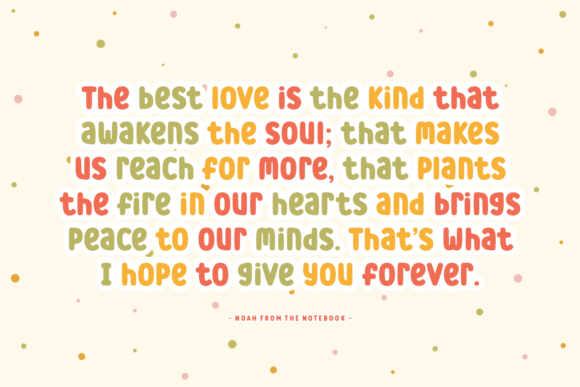 Feely Happy Font - Preview 1