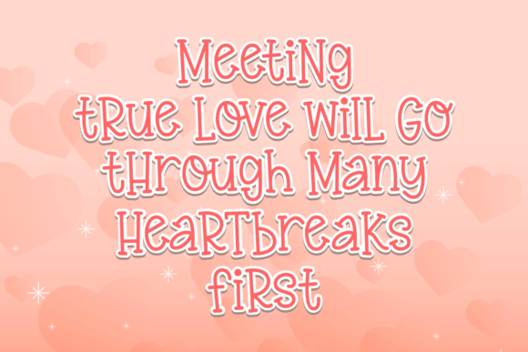 Forever with You Font PNG with transparent background - Preview 2