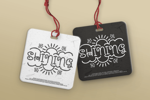 Gergous Holiday Font - Preview 3