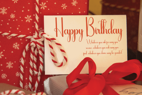 Home Holiday Font - Preview 4