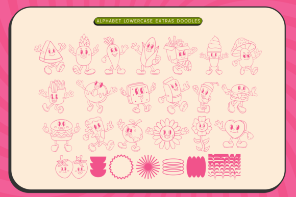 Just Sugar Font PNG with transparent background - Preview 6