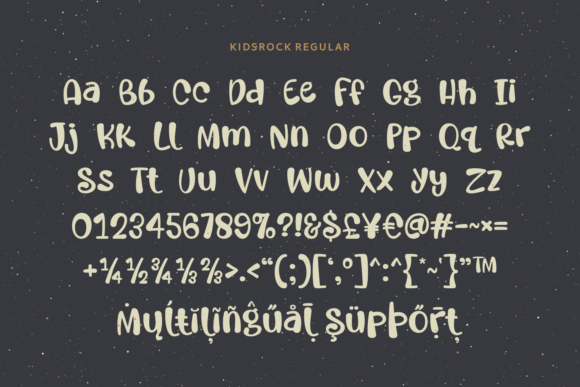 Kidsrock Duo Font - Preview 3