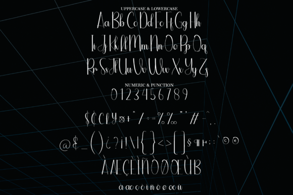 Line Space Font PNG with transparent background - Preview 6