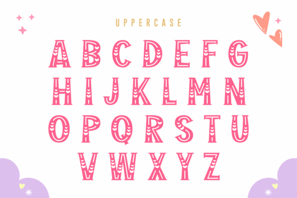 Love Cindia Font PNG with transparent background - Preview 1