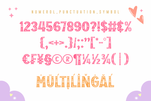 Love Cindia Font PNG with transparent background - Preview 3