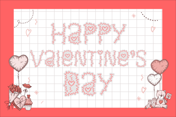 Love Health Font PNG with transparent background - Preview 1